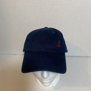 Disney Parks Navy Blue Mickey Mouse Silhouette Baseball Cap Hat Adult Unisex